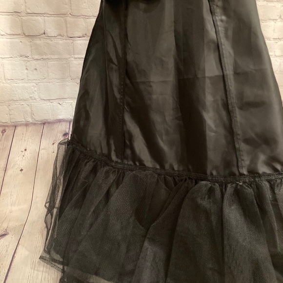 "Prom-Formal-Ball" Floral Print Floor-Length Mermaid Skirt size 1 - Picture 14 of 16